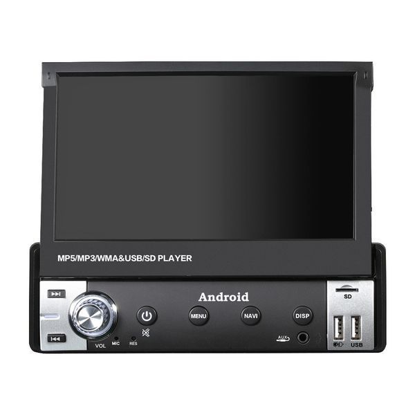 Автомобільна мультимедійна система з висувним екраном 7" Android HEVXM 9602A 2/32 10198-44347 фото