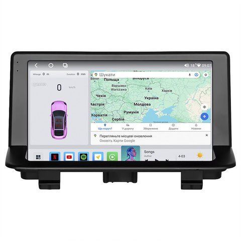 Штатная мультимедийная система Lesko для Audi Q3 I (8U) 2011-2014 экран 9" 4/64 QLED CarPlay 4G Wi-Fi GPS 360 Prime 10005-77381 фото