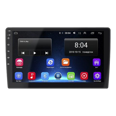 Автомобільна мультимедійна система 2 din W-10 2/32Gb Wi-Fi GPS Base 8308-32787 фото