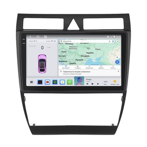 Штатная мультимедийная система Lesko для Audi A6 II (C5) 1997-2001 экран 9" 4/64 QLED CarPlay 4G Wi-Fi GPS 360 Prime 9360-77377 фото