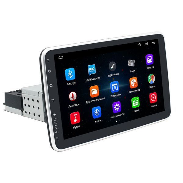 Автомобільна мультимедійна система 3500 А 10.1" 1din Android 2+32 10196-44342 фото